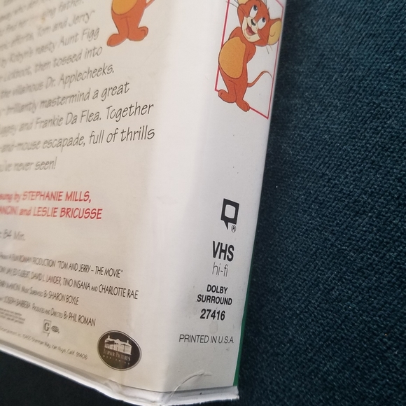 🔥Tom and Jerry the Movie (1992 FHE VHS) - Picture 7 of 8